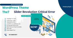 Slider Revolution critical error is still there, so don't worry. You can quickly fix this error by following the steps given above. Errors in WordPress are standard, but every error has a solution. You can contact us if you have any questions or other problems. We will be happy to help you.