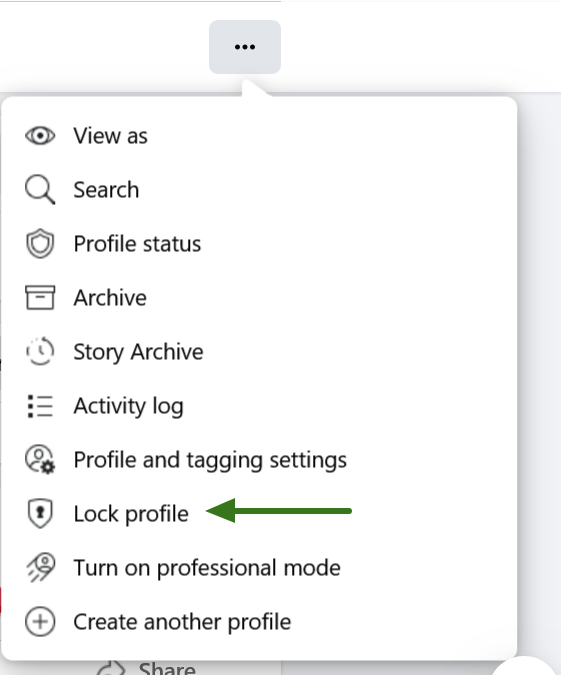 Click on 3 dots of desktop view
